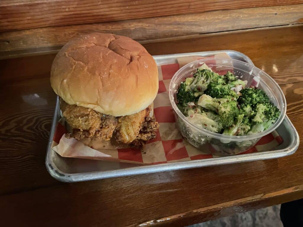 A fantastic sandwich from BirdHouse in Page, Arizona. 