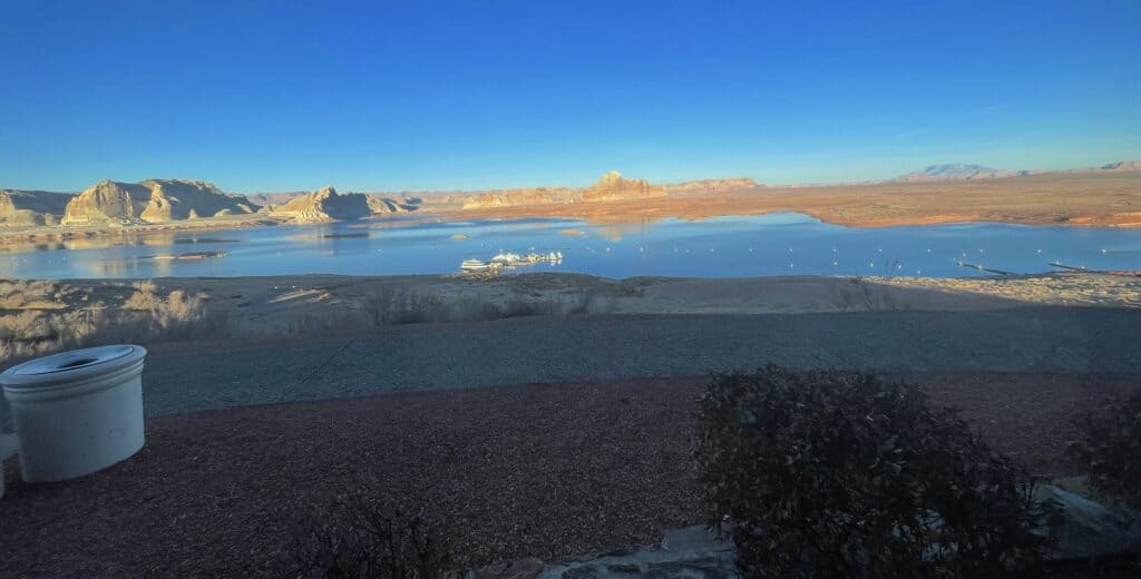 Sunset Drinks Lake Powell's Driftwood Lounge