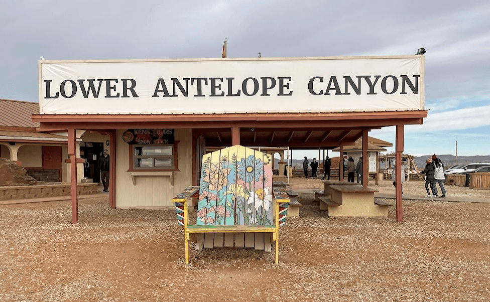 Visitor center at Lower Antelope Canyon