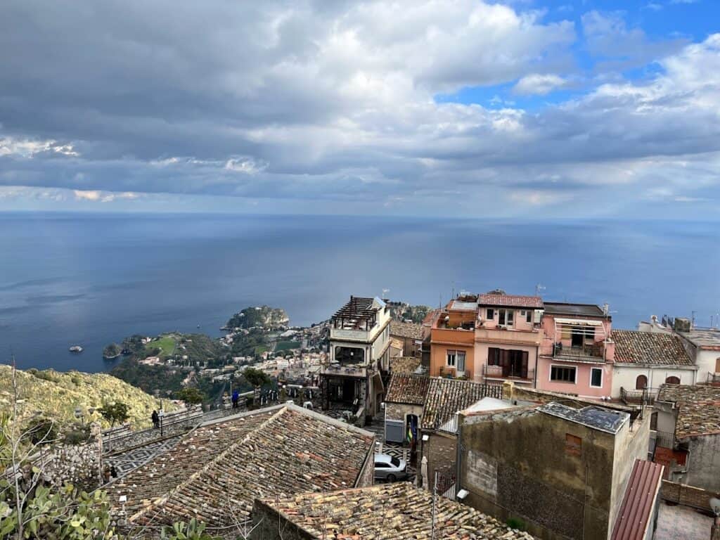 The views from Taormina and Castelmola above are unbelievable