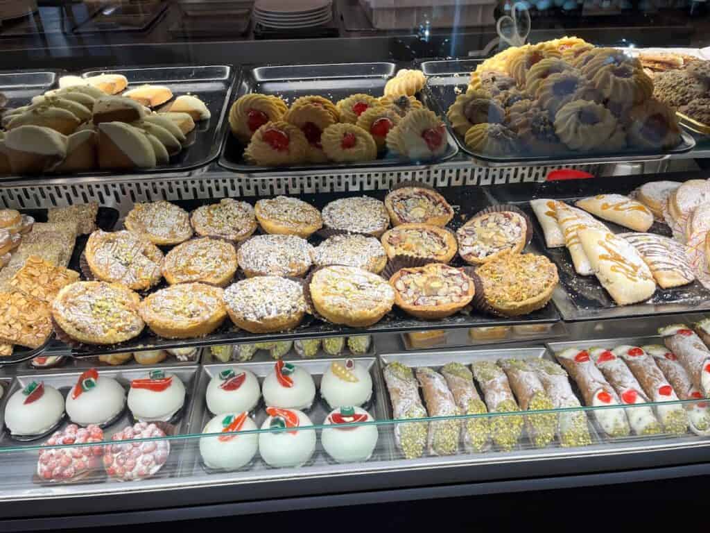 Sweets are everywhere in Catania
