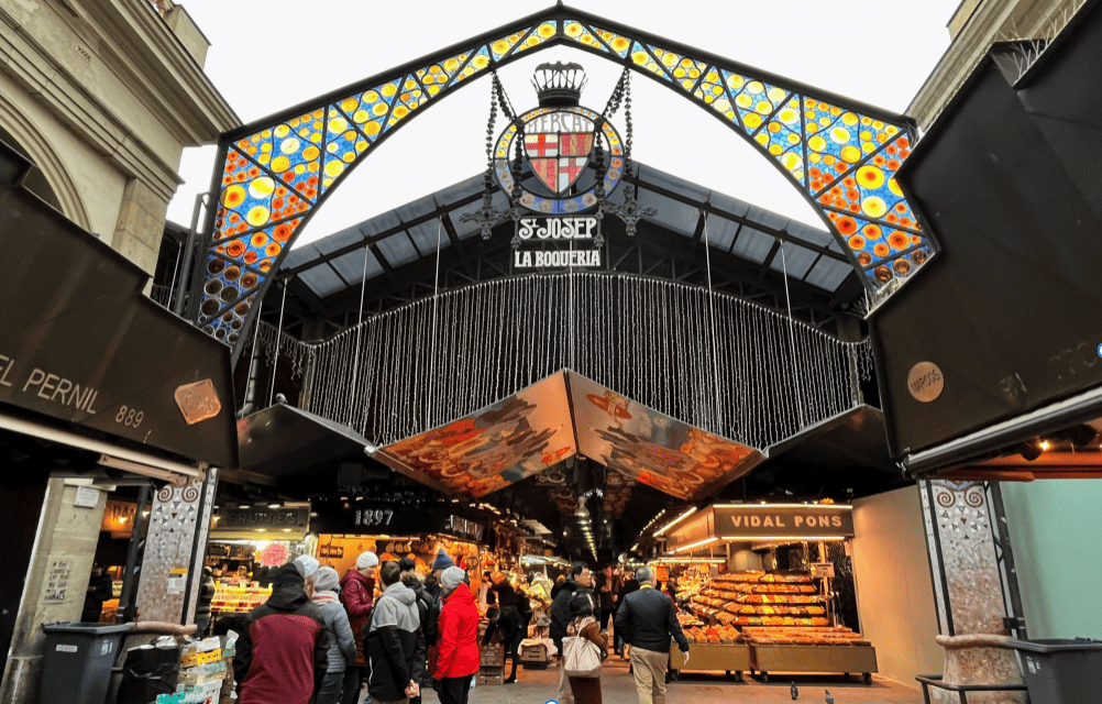 La Boqueria is the main market in Barcelona. La Boqueria is the main market in Barcelona.