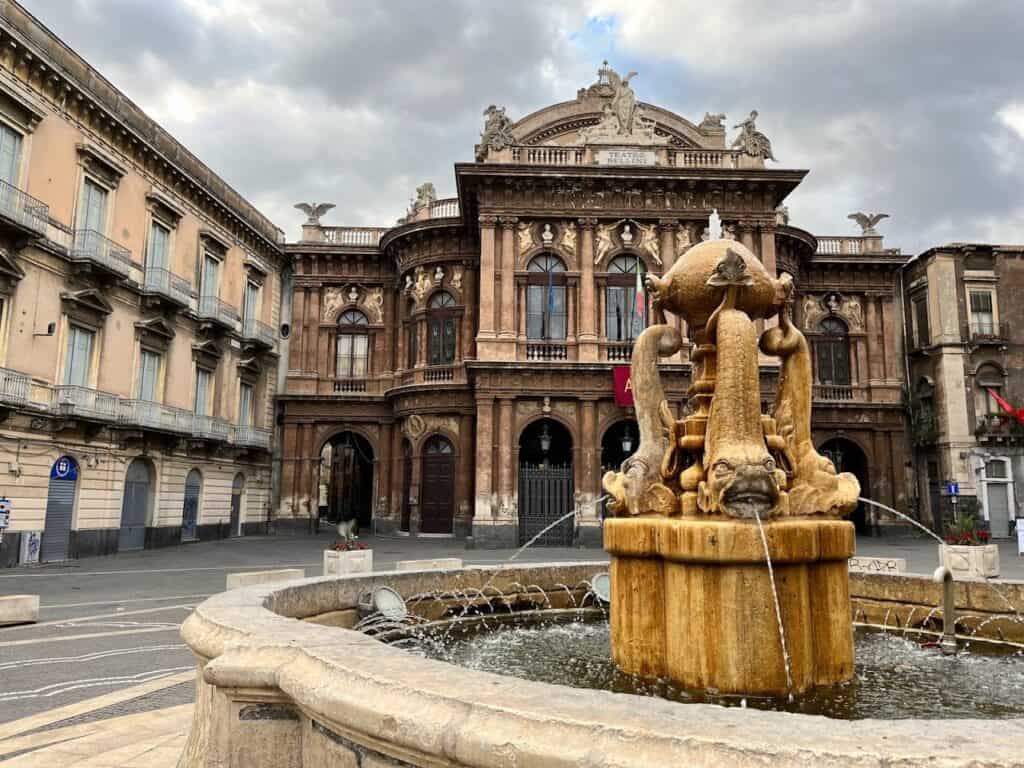 Teatro Massimo Bellini is a great place to see an opera in Catania
