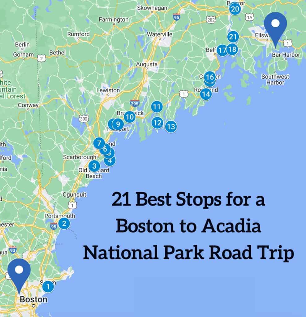 21 Best Stops for a Boston to Acadia National Park Road Trip