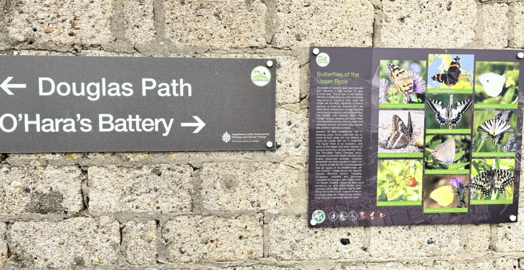 O'Haras Battery is at the top of the Rock of Gibraltar.
