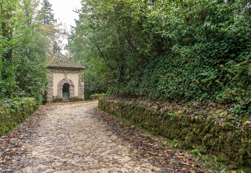 Many trails take you through nature and past religious sites in the Bussaco Forest