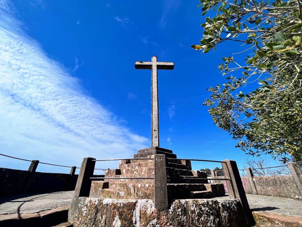 Cruz Alta is the highest point in the Bussaco Forest