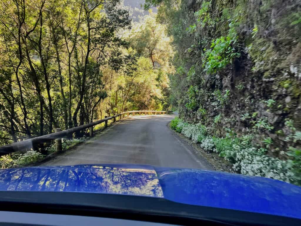 Renting a car for getting around La Palma and these tough roads is ideal
