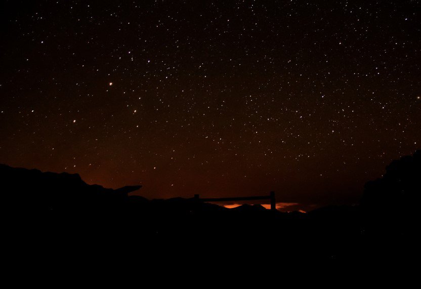 A mesmerizing blanket of stars covers the night sky over La Palma, a testament to the island's reputation as a top stargazing destination.